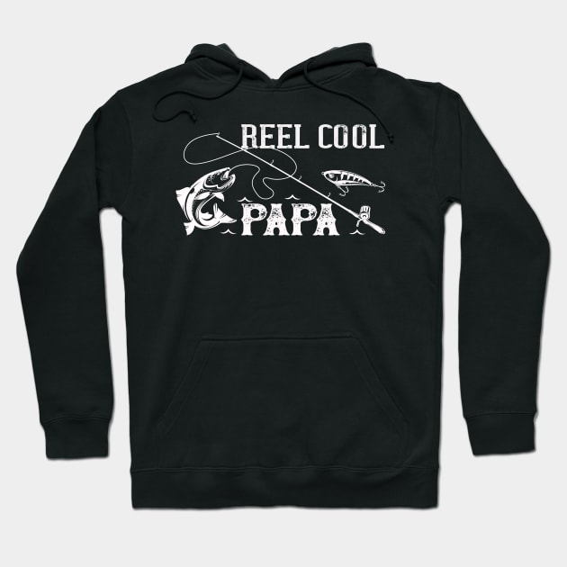 Reel cool papa Hoodie by bakmed